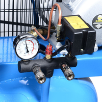 Compresor de Aire Vertical de Pistón SPERAN Eléctrico de 120L y 3Hp, Accionado por Correa