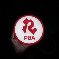 Enseigne lumineuse LED personnalisée, intérieure/extérieure, étanche, haute luminosité, murale, logo publicitaire en acrylique 3D