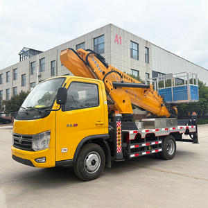 Plataforma Elevadora Móvil Montada en Camión con Cesta Telescópica AWP, Chasis Foton, 32 Metros, Plataforma de Trabajo Elevadora con Operador a Bordo - Product Image 2