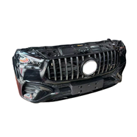 Kit de Parachoques Delantero y Kit de Radiador de Alta Calidad para Mercedes-Benz AMG GLE53 / AMG GLE63, Compatible con Modelos W167 2020-2023