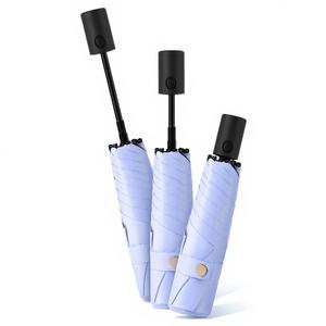 <span class=keywords><strong>Ombrello</strong></span> Pubblicitario di Alta Gamma Completamente <span class=keywords><strong>Automatico</strong></span> a Tre Pieghe, Ultra-Leggero, Anti-Rimbalzo, Protezione Solare, Apertura e Chiusura Graduale - Product Image 1