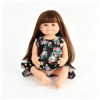 Muñeca Reborn Realista de 22 Pulgadas, Cuerpo Completo de Vinilo, Aspecto de Recién Nacido, Ropa Surtida Personalizable, Muñeca de Regalo al por Mayor