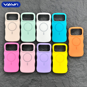 Funda Magnética de Silicona con Diseño Original VAWI V-S06, Color Sólido, para iPhone 16 17 Pro Max - Product Image 6