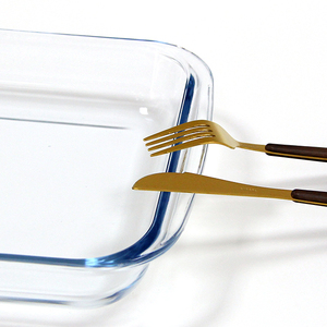 2 plateaux de cuisson professionnels en verre, pour baguette française, ensemble de 3 plats de cuisson - Product Image 3