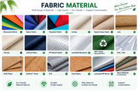 Sacs fourre-tout recyclables et économiques, personnalisables avec logo, réutilisables, en tissu écologique non tissé, pour courses, avec poignées en lettres