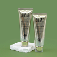 Tube cosmétique en aluminium souple personnalisé en usine, 30 ml, 40 ml, 50 ml, 80 ml, 100 ml, pour crème solaire, lotion, crème pour les mains