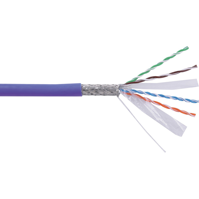 1000ft 8cores Cat6/Cat7 UTP/FTP Shielded Ethernet Cable Copper Clad Aluminum Flame Retardant for Safe Installations