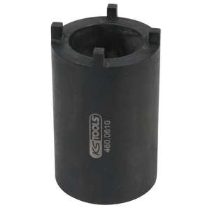 KS TOOLS-460,0610 1/2 ''DAF tuercas de ranura llave para varillaje de dirección con 4 pines, 52 mm - EAN 4042146717370 VEHÍCULOS PESADOS - Product Image 1