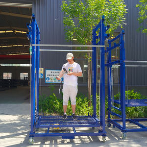 <span class=keywords><strong>Lift</strong></span> Perancah Tiga Titik 280-320KG, Perancah Pengangkat Listrik Mobile 110V untuk Mengecat Dinding - Product Image 5