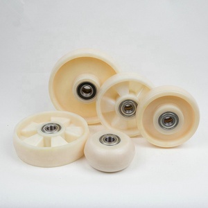 Cric en plastique en Nylon vierge, capacité de charge haute qualité, Durable, 1 pièce, pour camion, rouleurs de roue avant avec roulements - Product Image 5