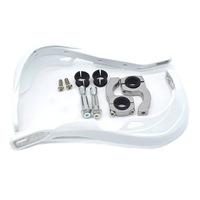 Paire de protège-mains universels en aluminium pour moto, motocross, VTT, moto tout-terrain, avec déflecteur de vent et protection pour guidon