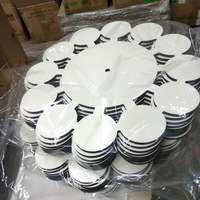 Jam dinding kayu MDF kosong cetakan DIY kustom bentuk bundar 30cm 12 "untuk dekorasi rumah