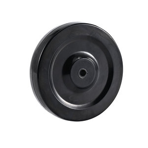 Roue universelle légère en caoutchouc noir, multi-spécifications, pour chariot de meubles, chaise de bureau - Product Image 3