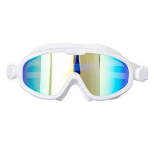 Adult Men and Women <b>Large</b> <b>Frame</b> Waterproof Sport Swim Goggles HD Adjustable UV Protection Silicone Surf Anti-Fog Swimming - Product Image 2