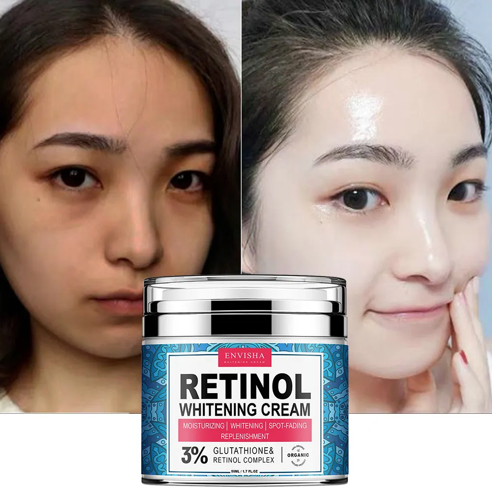 Envisha Naturals Retinol Gesichts creme Private Label White ning Gesicht Retinol Kollagen creme