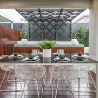 Kit de maison préfabriquée modulaire à panneaux, mur extérieur, villas de luxe modernes, système à panneaux