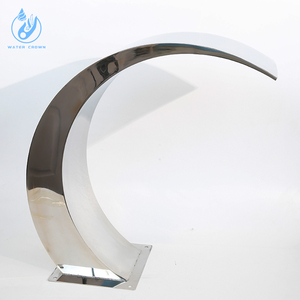 Haute qualité <span class=keywords><strong>pas</strong></span> <span class=keywords><strong>cher</strong></span> prix dauphin jardin cascades flotteur et fontaines accessoires de <span class=keywords><strong>piscine</strong></span> en acier inoxydable - Product Image 1