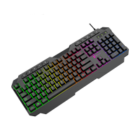Échantillons punk mécanique Lettre Laser gravure clavier usb clavier étanche avec 3 niveaux de lumière avec souffle