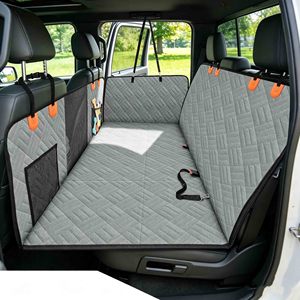 Best Dog Car Seat Cover Hammock Pet Auto Seating <b>Pad</b> for Backseat Hard Bottom Waterproof Dog Car Seat Cover Pet Truck Extender - Product Image 5