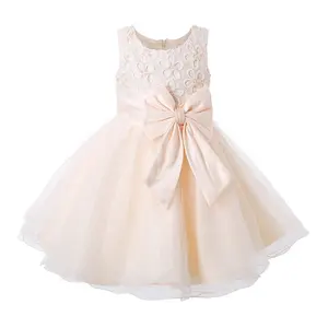 PETTIGIRL Easter Baby Kleidung Modische Mädchen Herz Kleid Weiß Sommer Teenager Kleider für 12 Jahre alt mit Schleife