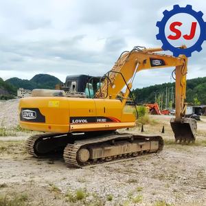 Excavatrice sur chenilles Lovol FR260 d'occasion, 26 tonnes, 99 % neuve, abordable et en stock, préférée pour l'achat. - Product Image 5