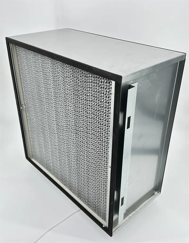 Hava kompresörü aksesuarları santrifüj hava filtresi merkezi merkezi klima havalandırma sistemi için HEPA filtre