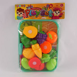 Happy Meal Coupe-légumes <span class=keywords><strong>en</strong></span> plastique Acheter <span class=keywords><strong>en</strong></span> <span class=keywords><strong>ligne</strong></span> Faire semblant de jouer <span class=keywords><strong>Cuisine</strong></span> Enfants Jouet de coupe de nourriture - Product Image 2