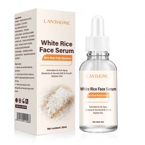 Sérum <span class=keywords><strong>de</strong></span> visage à l'<span class=keywords><strong>extrait</strong></span> <span class=keywords><strong>de</strong></span> riz blanc OEM ODM pour l'élimination antioxydante des taches brunes, liquide <span class=keywords><strong>de</strong></span> soin du visage hydratant et blanchissant anti-âge - Product Image 6