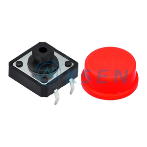 Công tắc cảm ứng mới và nguyên bản AI-KSEN nút 12x12x7.3H nút trong nước + nút màu nắp công tắc chèn trực tiếp 4 chân - Product Image 5