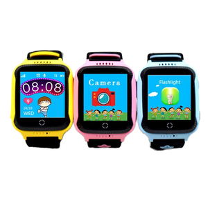 Q12 Waterproof Multi-Function Children's Phone <b>Watch</b> IPS Display Plastic Long Battery Life Chronograph GPS Compass Alarm Clock - Product Image 1