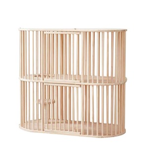 Nouvelle cage pour chat en bois massif sur mesure du fabricant, villa pour chat en bois massif, maison pour chat duplex en bois massif, maison pour chat à deux niveaux en bois massif - Product Image 1