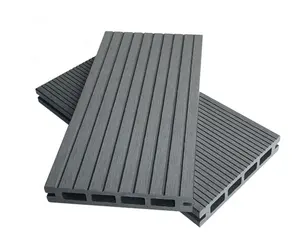 Recycled bamboo plastic composite boat flooring