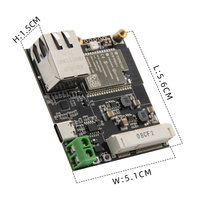 Carte de développement LILYGO T-Internet-COM ESP32 Wifi Bluetooth avec module Ethernet T-PCIE IOT, fonctionnalités de carte SIM et de carte TF