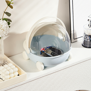 Organizador de Maquillaje de Escritorio Multifuncional Portátil de Gran Capacidad, Moderno y Ecológico de Plástico a Precio de Fábrica - Product Image 2