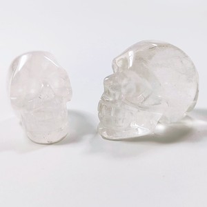 <span class=keywords><strong>Xtrend</strong></span> − crâne sculpté en cristal quartz naturel, 2 pouces, sculpté, sans mâchoire, nouveau design, en vogue, 2020 - Product Image 4