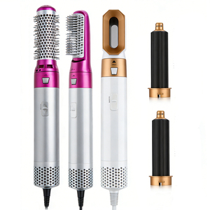 Sèche-cheveux <span class=keywords><strong>brosse</strong></span> 5 en 1, styler à air chaud tout-en-un avec <span class=keywords><strong>brosse</strong></span> <span class=keywords><strong>soufflante</strong></span>, peigne à air chaud amélioré - Product Image 5