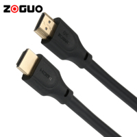 Câble HDMI 2.1V haute vitesse 48Gbps direct d'usine 4K 120HZ pour lecteur DVD de moniteur vidéo domestique avec gaine en PVC et capot en métal