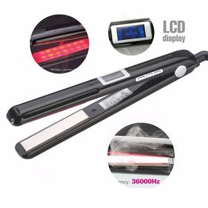 <span class=keywords><strong>Plancha</strong></span> profesional para el cuidado del cabello, <span class=keywords><strong>plancha</strong></span> de pelo infrarroja ultrasónica <span class=keywords><strong>sin</strong></span> calor - Product Image 4