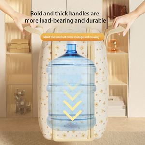 Bolsa Organizadora Plegable de Tela Oxford Ecológica Multifuncional para Guardar Ropa y Edredones, Ideal para Viajes y Sala de Estar - Product Image 4