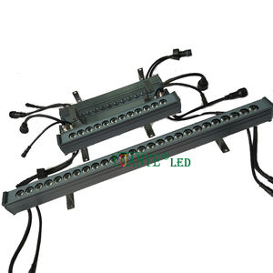 Hochwertige 32W wasserdichte RGB LED Wand waschanlage im Freien 18pcs 4/1/2W RGBW 4 in1 Streifen 24V Eingang Hot Sale Glaskörper - Product Image 4