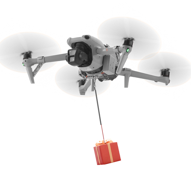 Aoyingtech for Air 3 Compatible Drone Airdrop System Payload/Delivery/Transport Drop Release Device