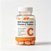 Capsules de Vitamine C à Haute Puissance pour Adultes : Acide Ascorbique Antioxydant pour Soutenir la Santé Immunitaire et l'Éclat de la Peau pour un Bien-être Quotidien