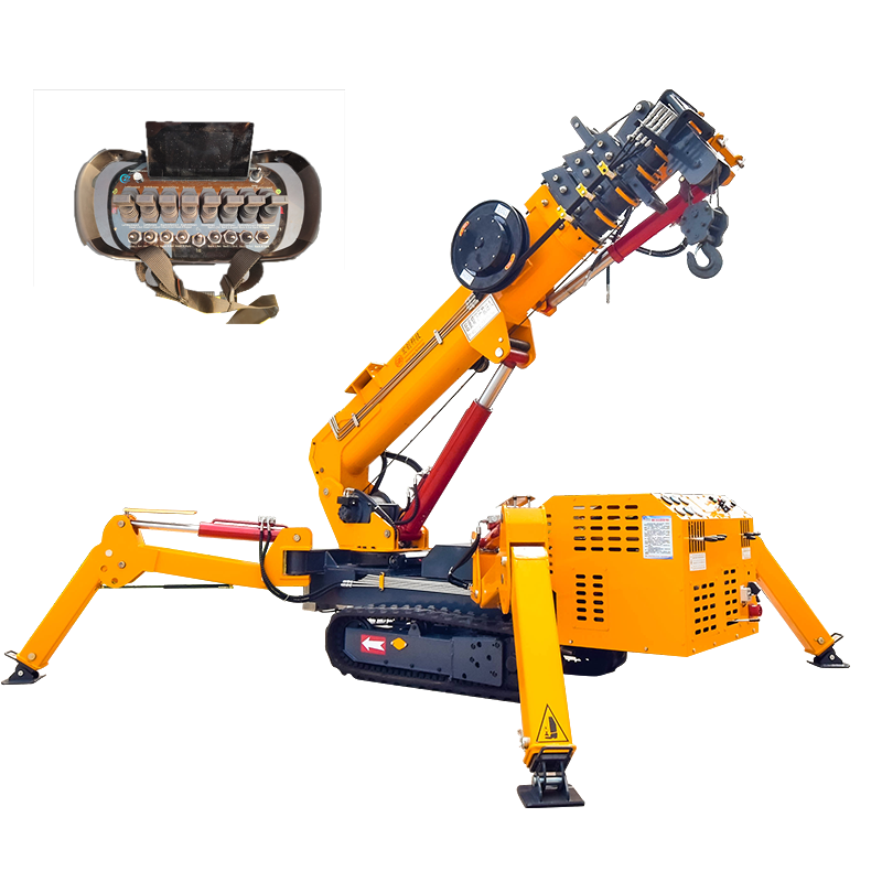 Rough Terrain Track Mobile Crane Remote