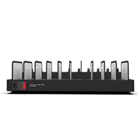 Support de bureau portable pour ordinateur portable, station de charge USB 10 ports, armoire de charge intelligente pour téléphone portable et Chromebook pour le bureau