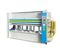 Presse hydraulique automatique à chaud pour la production de panneaux de contreplaqué, de placage et de MDF, pressage de panneaux de meubles multicouches pour le travail du bois