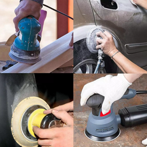 50 pezzi di carta per levigatrice orbitale da 5 pollici con gancio a 400 100 dischi abrasivi a 8 fori con supporto per pellicola - Product Image 5