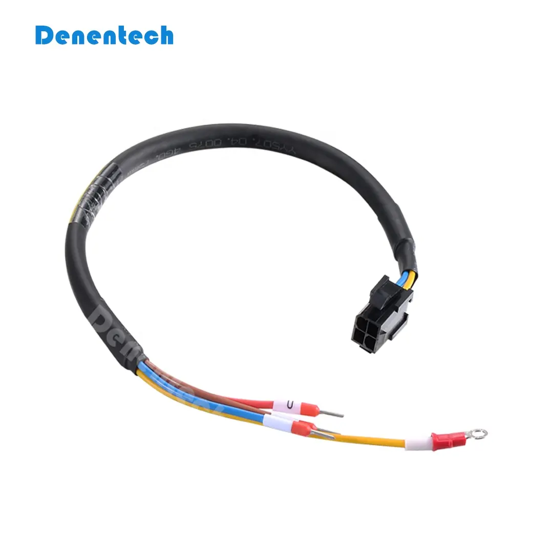 Denen tech Servo-Stromkabel Isoliertes abgeschirmtes Signal Feedback Servo-Encoder-Kabel PVC-Gummi Pe-Isolierung
