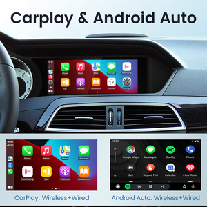 HFmidia 2026 Nuevo Sistema Linux con Pantalla Delgada de 8.8 Pulgadas para Mercedes Benz Clase C W204 C180 200 S204, Reproductores de Video para Auto con CarPlay - Product Image 3