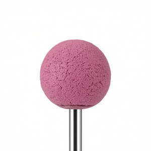 Disco de muela esférico de cerámica de 10 mm de diámetro y 6 mm de vástago para rectificado de precisión - Product Image 1