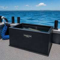Réservoir de carburant en aluminium de qualité marine, réservoir d'eau pour bateau, réservoir de vivier, soudé TIG, thermolaqué, fabrication OEM personnalisée